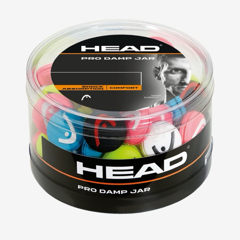 HEAD Xtra Damp Tennis-Dämpfer – Weicher Gummi, Mehr Komfort, Schutz Vor Tennisarm