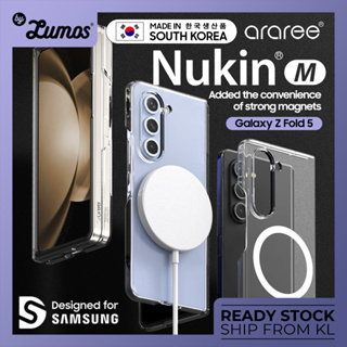 Araree Samsung Galaxy Z Fold 5 Nukin M Series เคสป้องกัน แบบใส บาง เรียบง่าย