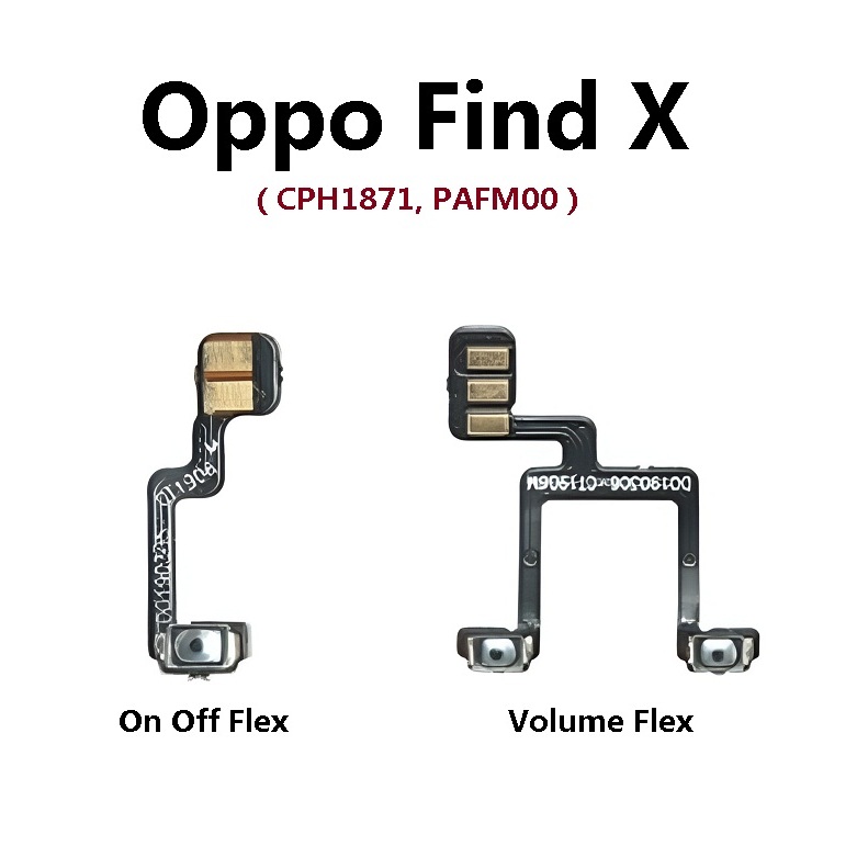 Oppo Find X / FindX ( CPH1871, PAFM00 ) เปิดสวิตช์ปิดและระดับเสียงขึ้น ...