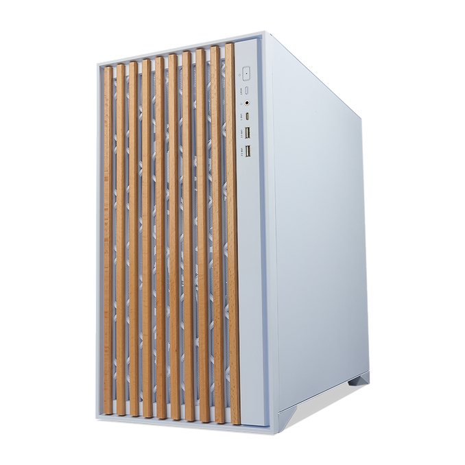 TECWARE TIMBER TG ATX PC CASE - 4 พัดลมรวม REAL WOOD PANELS FRACTAL ...