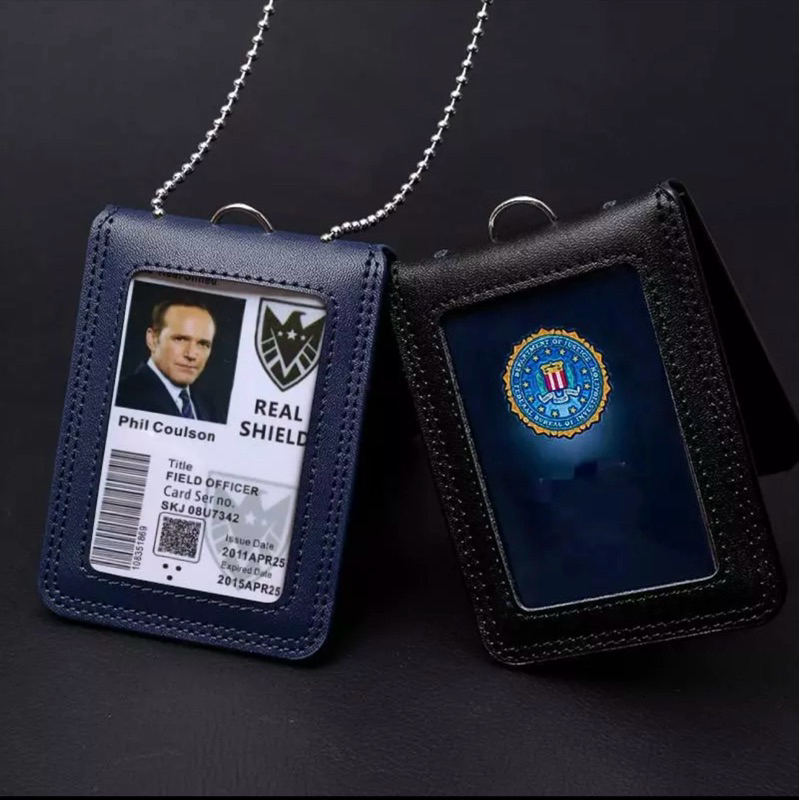 FBI Card Holder/Custom/Id Holder Magnet/ ID Holder Magnet with steel ...