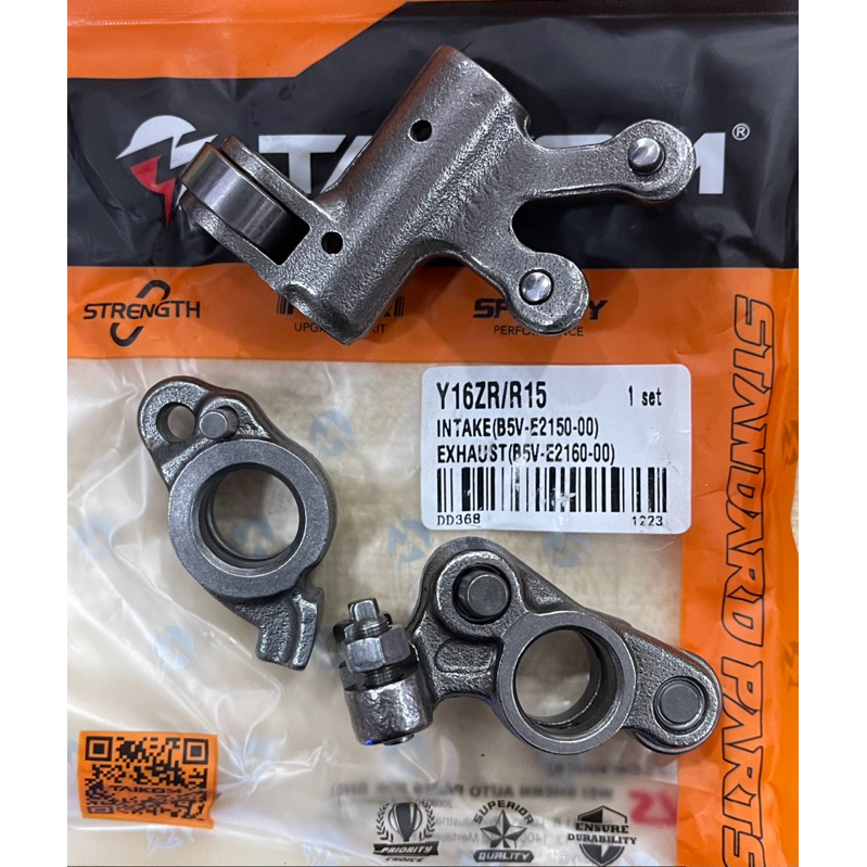 Taikom YAMAHA Y16 Y16ZR ROCKER ARM SET (3 IN 1) IN &EX -(B5V-E2150-00 ...