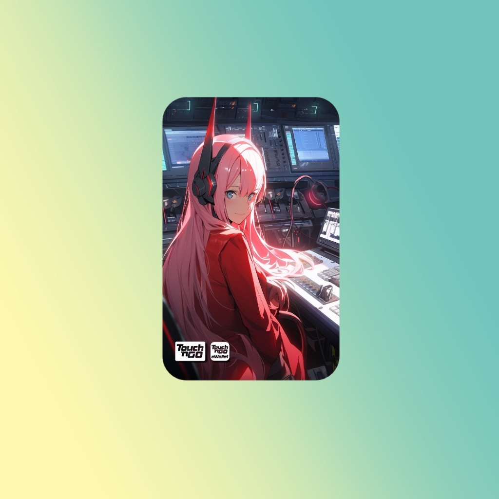 ( Zero TWO Series 2 ) สติกเกอร์ฟิล์ม ลาย Touch n Go CARD TNG MASTER ...