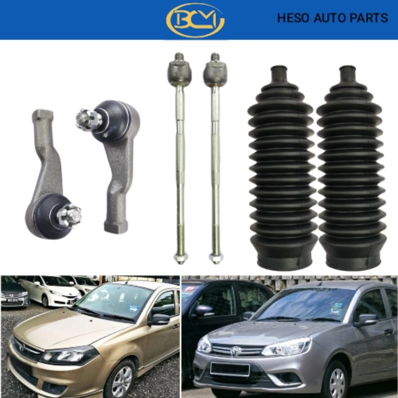 Bcm Proton Saga BLM FLX VVT Savvy Tie rod end, ปลายแร ็ ค , พวงมาลัย