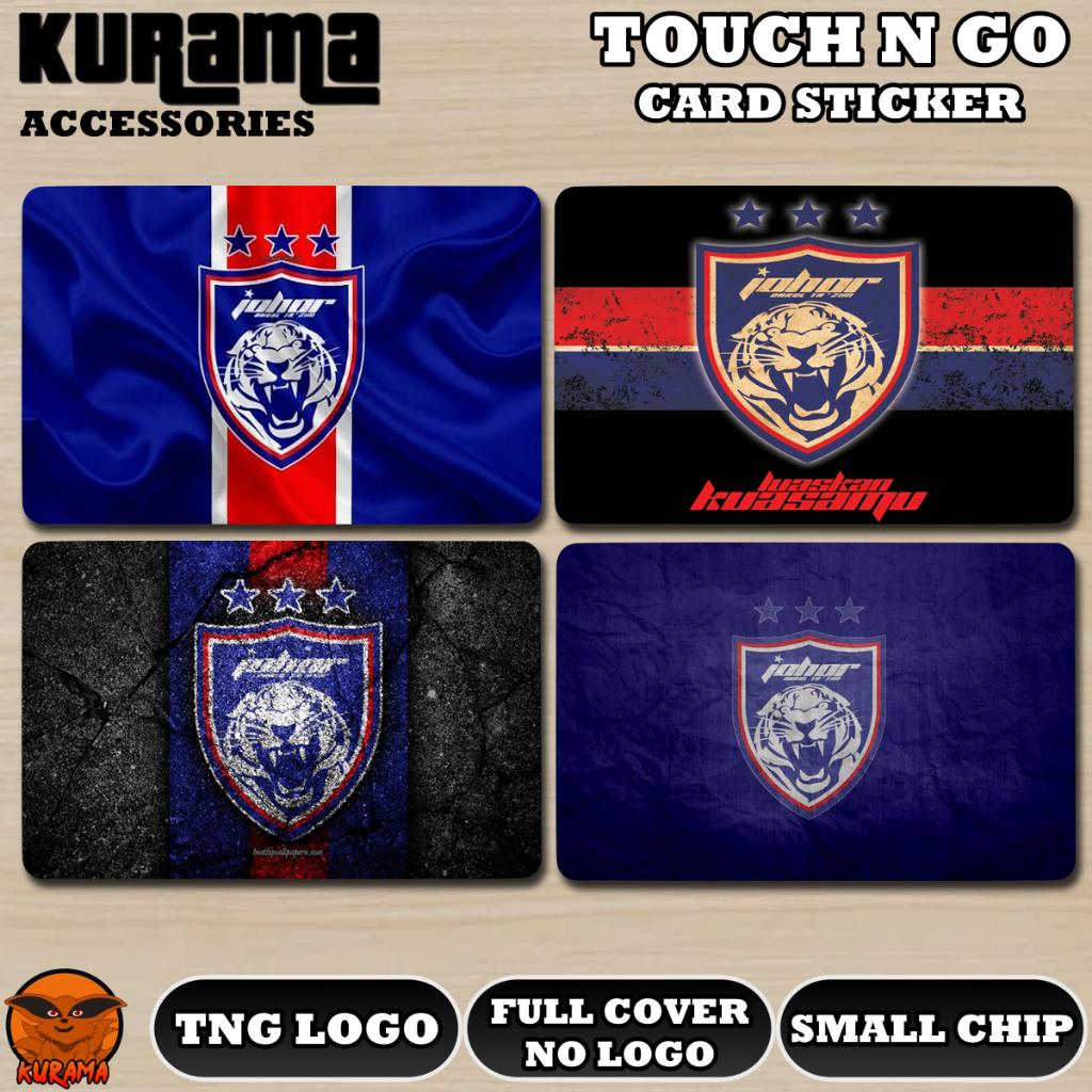 [ Jdt JOHOR DARUL TAKZIM ] Touch n Go CARD Sticker Cover TNG / MASTER ...