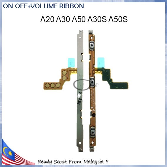 On Off/Volume Ribbon สําหรับ Sam A20 A30 A50/A21S/A22 5G/A22 4G/A31 ...