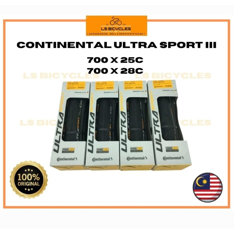 Continental ULTRA SPORT III 700 X 28c MARRONE PARETE PNEUMATICI - Foto 10