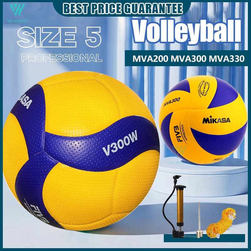 Mikasa ลูกวอลเลย์บอล PU Leather Volley Ball Mikasa MVA300 MVA330 MVA200 ...