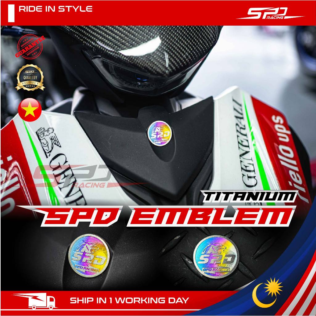 โลโก้สัญลักษณ์ Titanium SPD Racing | Shopee Thailand