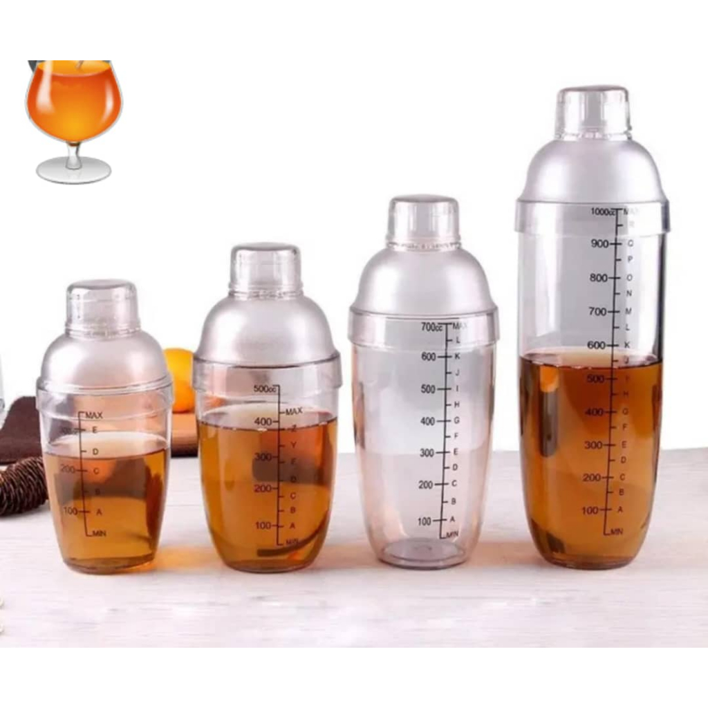 350ml /30ml / 700ml -1000ml เป็นมิตรกับสิ่งแวดล้อม PC Shakers ค็อกเทล ...