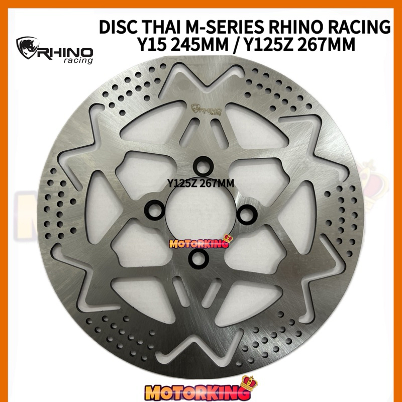 Disk VIRAL RHINO RACING DISC THAI M-SERIES YAMAHA Y15 245MM DEPAN Y125Z ...