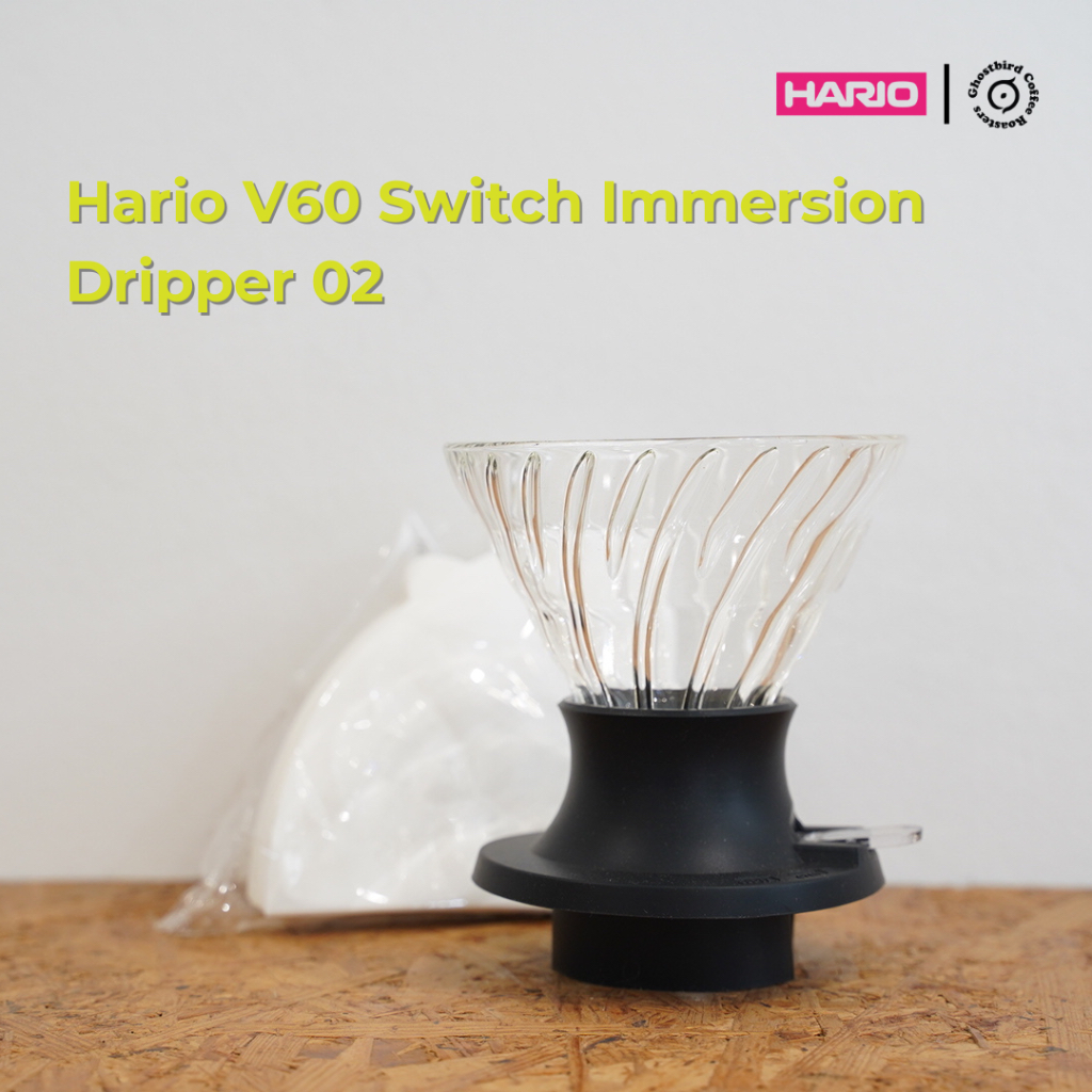 Hario SWITCH V60 01 IMMERSION Dripper SET GHOSTBIRD COFFEECoffee Bean
