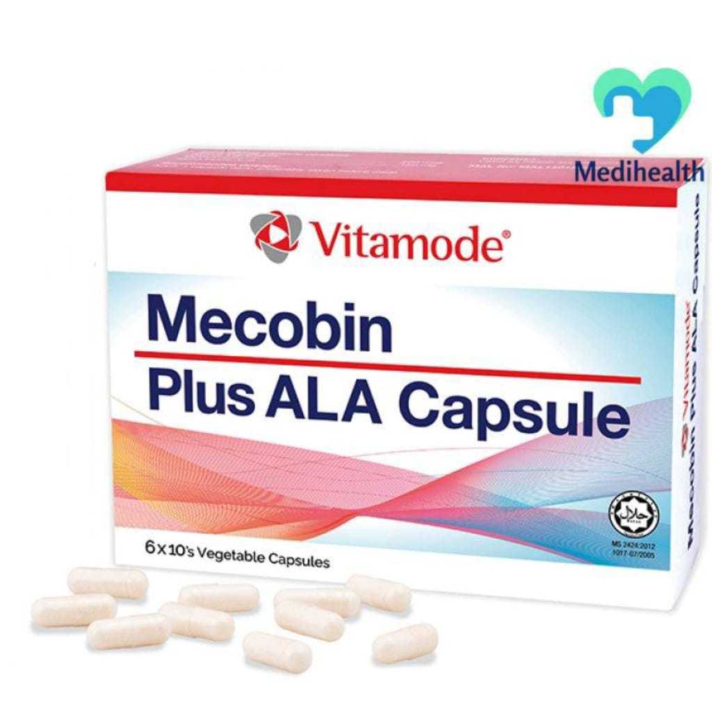 [EXP2/25]VITAMODE Mecobin PLUS ALA 60S CAPS | Shopee Thailand