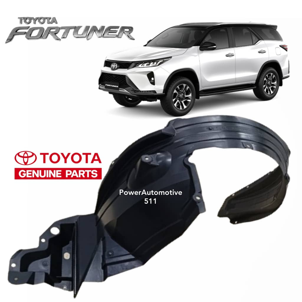 Toyota Fortuner 2022 Front Fender Liner / แผงด ้ านในพลาสติก Guard shield / splash shield