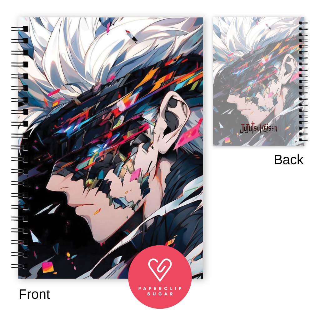 Gojo Satoru Notebook A5 100pgs อะนิเมะ Jujutsu Kaisen / Journal / Buku ...