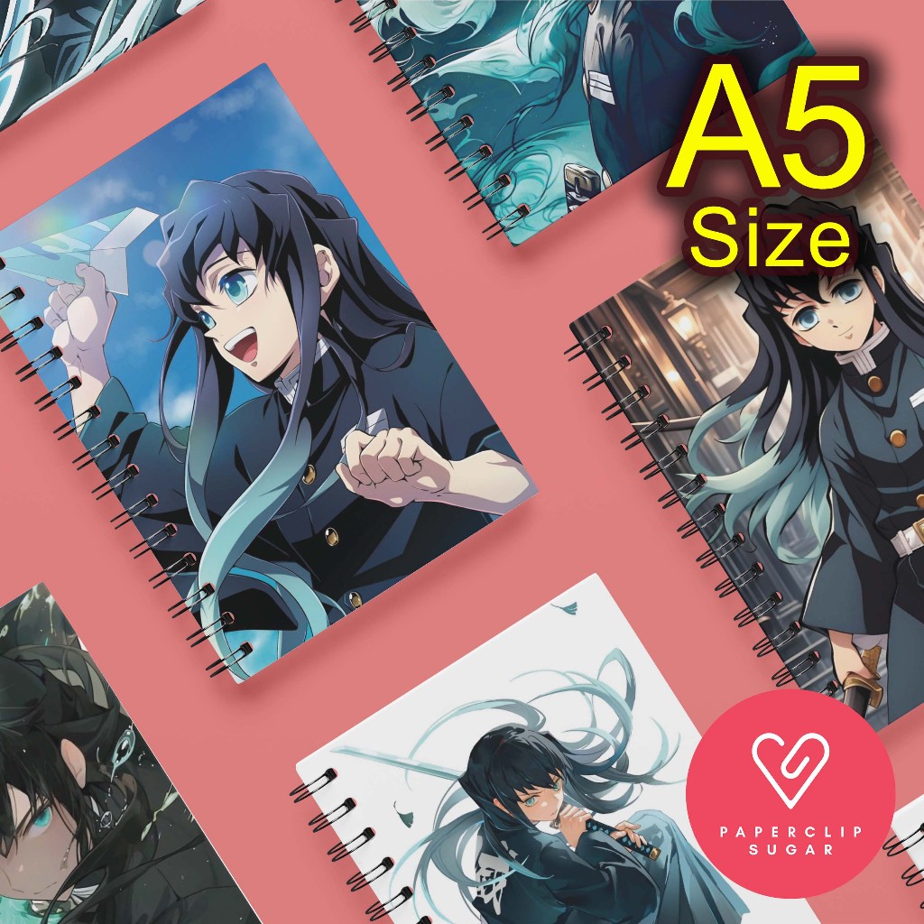 Muichiro Tokito โน้ตบุ๊ค A5 100pgs อะนิเมะ Demon Slayer Kimetsu ไม่มี ...