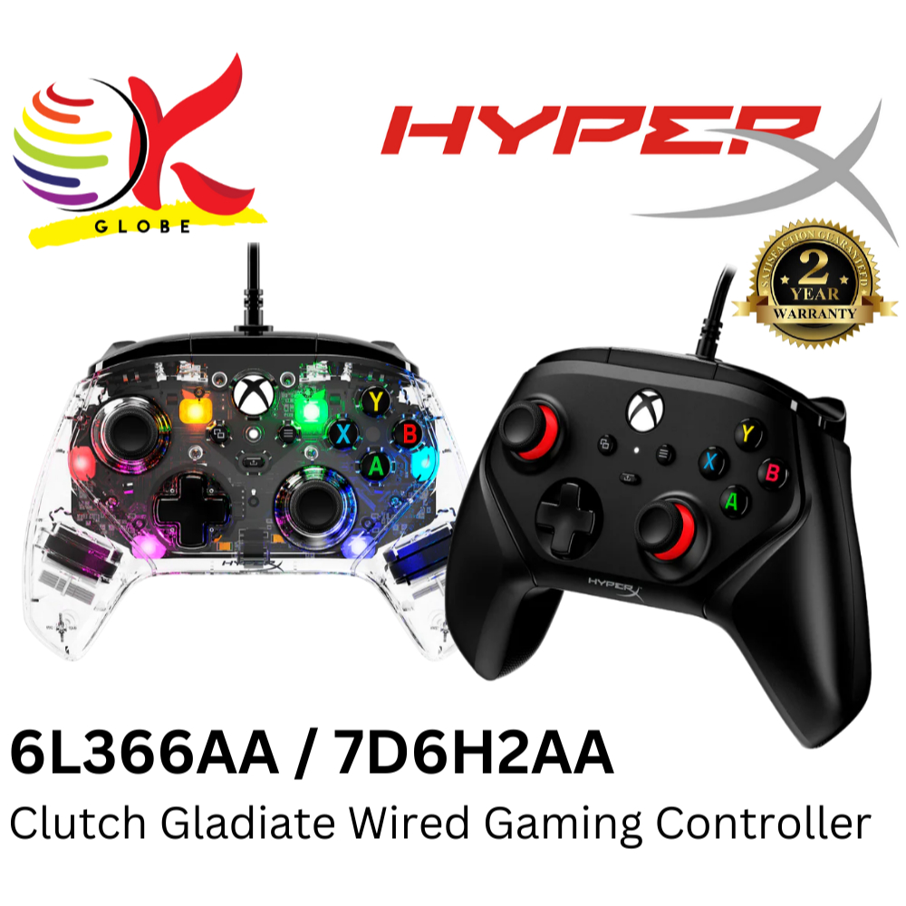 Hyper-x HYPERX CLUTCH GLADIATE WIRED GAMING CONTROLLER พร้อม XBOX ...