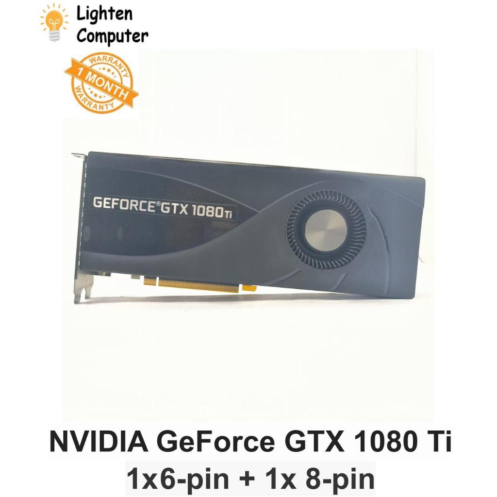 【USED】การ์ดจอ Zotac NVIDIA GeForce GTX 1080 Ti 1x 6-pin + 1x 8-pin ...