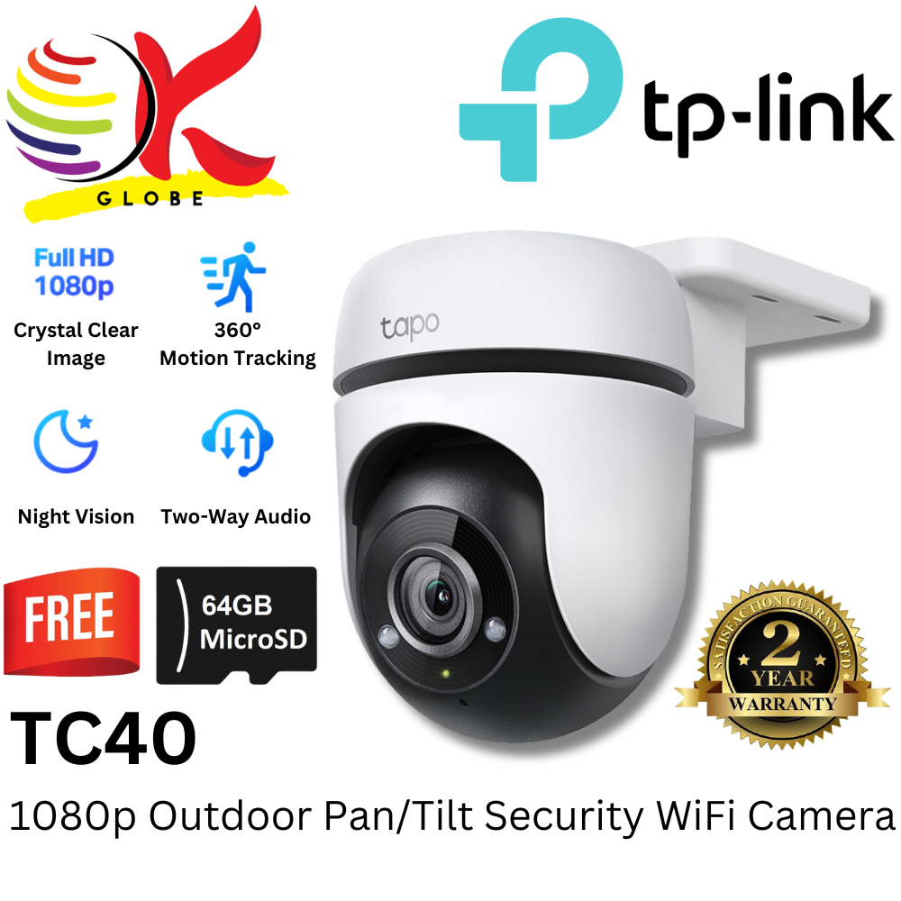 Tp-link TC40 / TAPO C500 / C510W / C520WS OUTDOOR PAN/TILT SECURITY ...