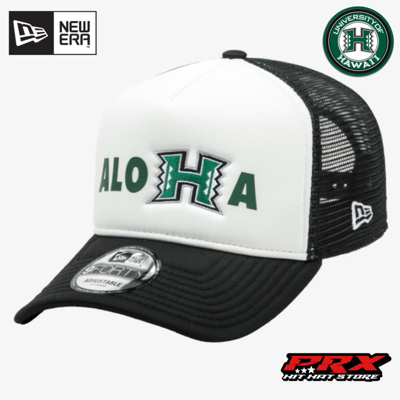 ใหม่ ERA UNIVERSITY OF HAWAII ALOHA 9FORTY SCRIPT A-FRAME HAT TRUCKER ...