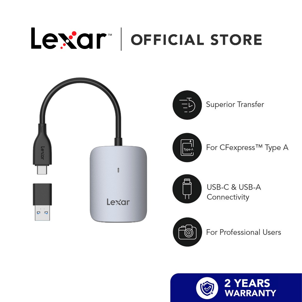 Lexar CFexpress เครื่องอ่าน Type A USB-C | Shopee Thailand