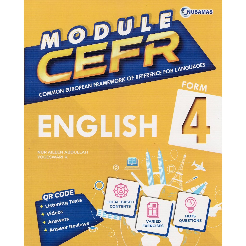 BUKU LATIHAN : โมดูล CEFR ENGLISH FORM 4 ( 2025 ) | Shopee Thailand