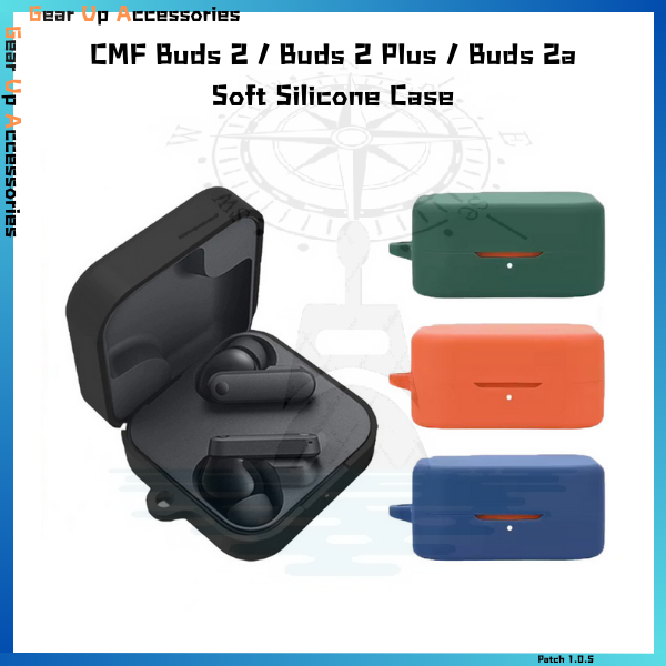 CMF Buds 2 Plus / CMF Buds 2a เคสซิลิโคนอ่อนนุ่มหูฟังกันกระแทกสําหรับ ...