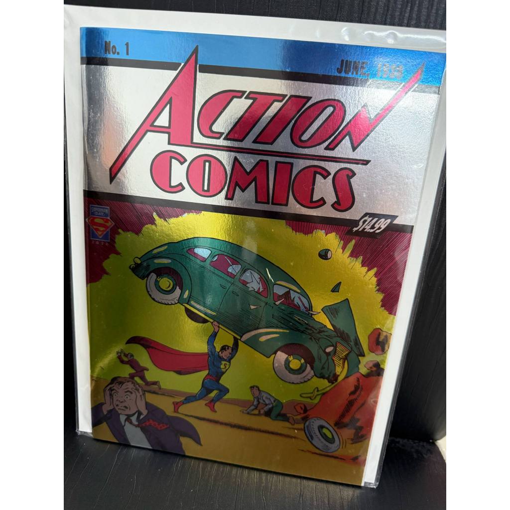 SUPERMAN DAY 2025 ACTION COMICS 1 FACSIMILE EDITION **GOLDEN AGE SIZED ...