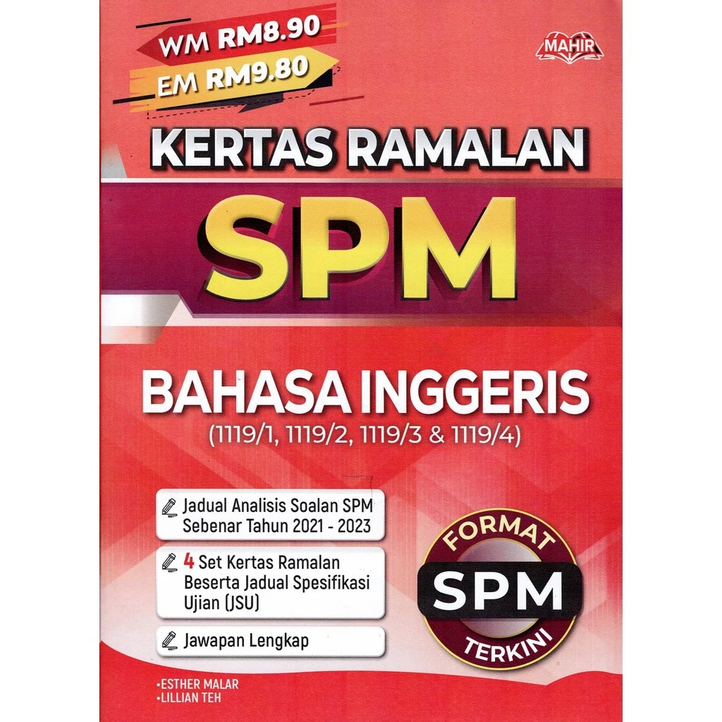 MAHIR: SPM REPORT PAPER ~ SPM FORMAT | Shopee Thailand