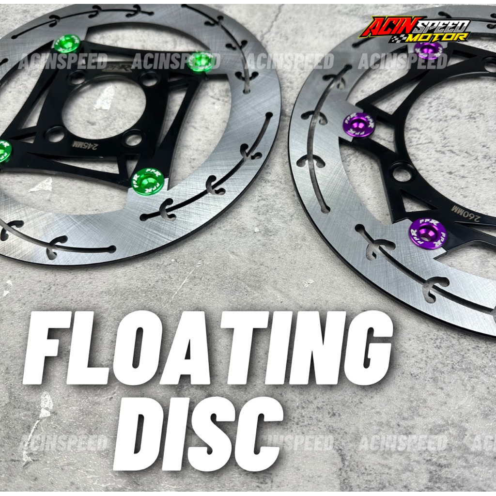 รับประกัน 6 Bulan PPR RACING R3 FLOATING Disc เบรค 245 มม.267 มม.260 ...