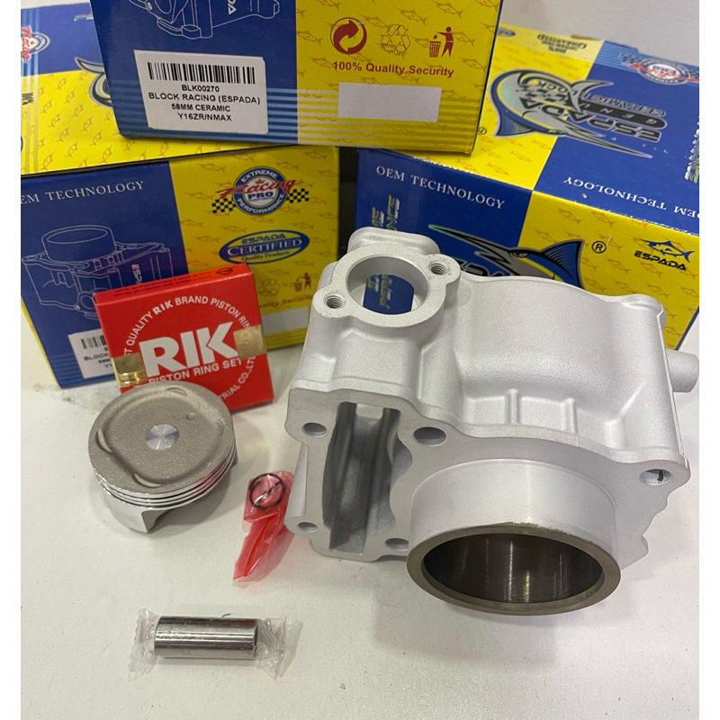 ESPADA YAMAHA Y16 / NVX / NMAX / R15 V3 / MT15 58MM 60MM CERAMIC RACING ...