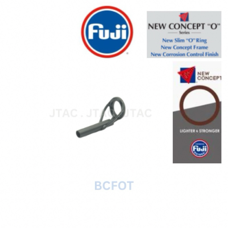 FUJI BCUT Standard Tip Top Guides สําหรับคันเบ็ดปั่นและหล่อ | Shopee ...