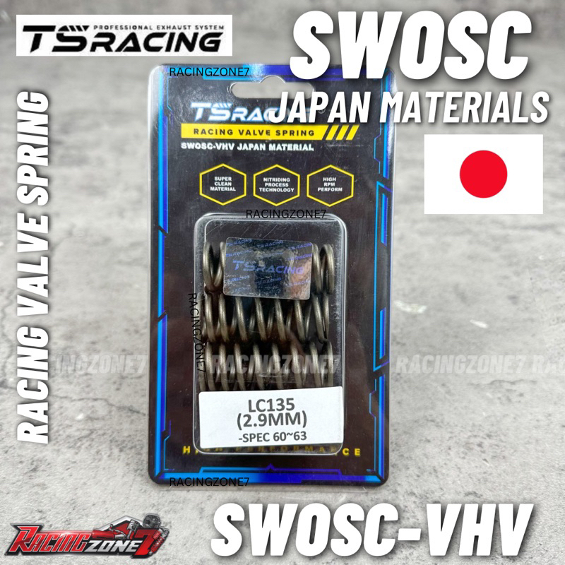 Ts RACING VALVE SPRING Y15ZR LC135 SWOSC JAPAN/ SWOSC วาล์ว SPRINF ...