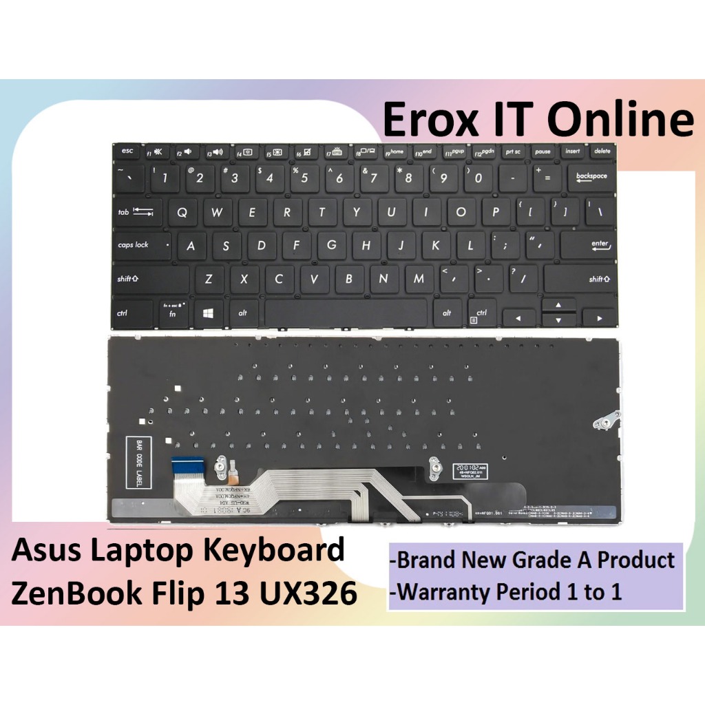 ASUS ZenBook Flip UX362FA Touch Screen Replacement – 13.3" FHD 1920x1080 LCD Digitizer Assembly For UX362, Q326 & Other Models (Touch Panel Only)