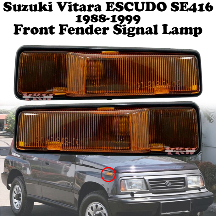 Suzuki Vitara ESCUDO SE416 1988-1999 บังโคลนหน้าสัญญาณโคมไฟ Fender ไฟ ...