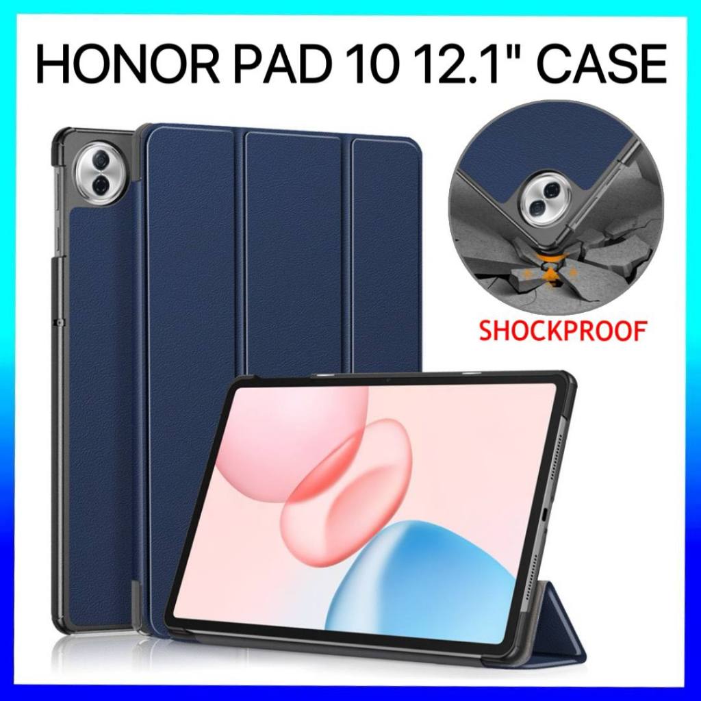 Honor Pad 10 12.1 นิ้วหนังแม่เหล็กกรณีพลิก Honor Pad10 Flip Protector ...