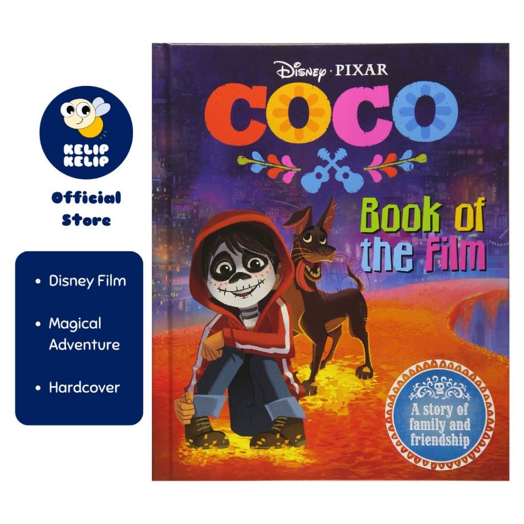 Disney Pixar Coco Book Of The Film Story Book สําหรับเด็กอ่าน (ปกแข็ง ...