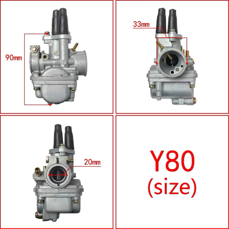 Y80 คาร์บูเรเตอร์ญี่ปุ่น KHH | Shopee Thailand