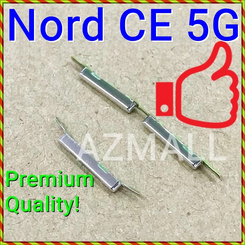 (3 สี) ชุดปุ่มด้านข้างปริมาณพลังงานเปิด/ปิดใหม่สําหรับ OnePlus Nord CE ...