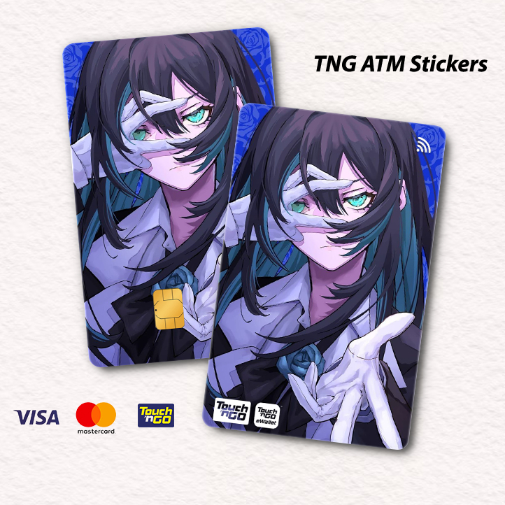 ADO TNG - TOUCH N GO STICKER CARD / ฝาครอบสติ๊กเกอร์ ATM ใหม่, การ์ด ...
