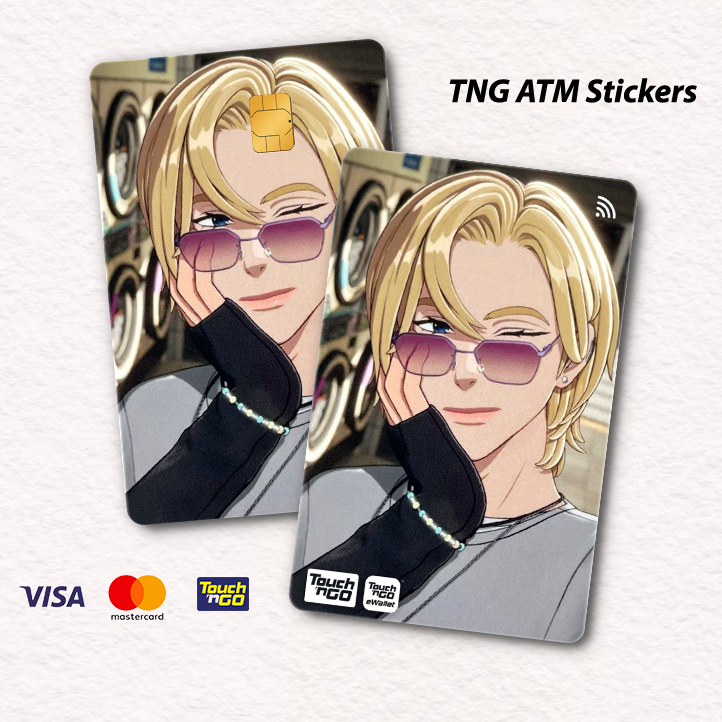 PLAVE TNG -TOUCH N GO STICKER CARD / ฝาครอบสติ๊กเกอร์ ATM ใหม่, การ์ด ...