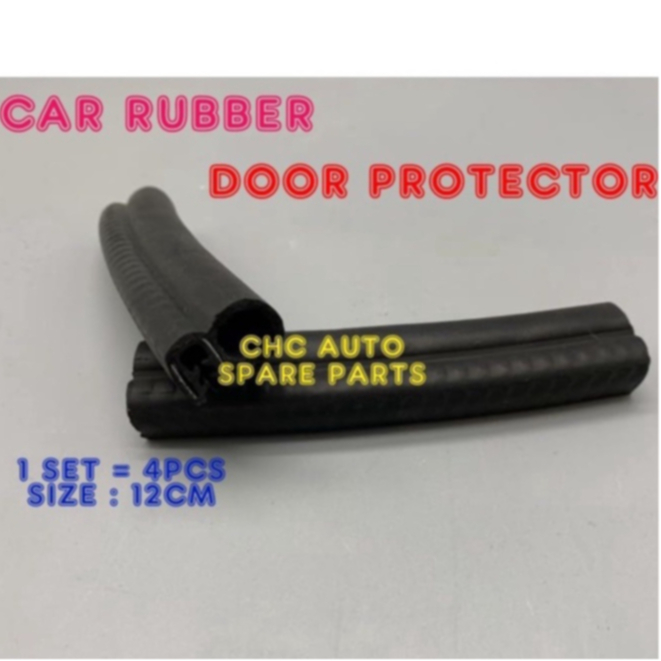 รถยางประตู Protector Guard Trim Seal Lip Deflector สีดํา Perodua myvi ...