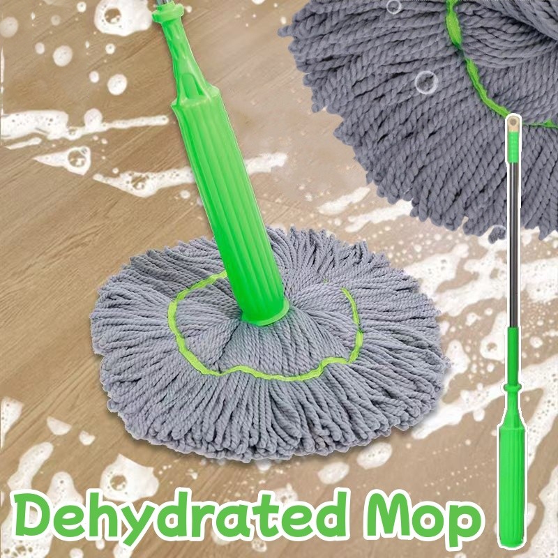 ไม้ถูพื้นอบแห้ง Multi Function Squeezer Draining Quick Clean Mop ไม้ถู ...