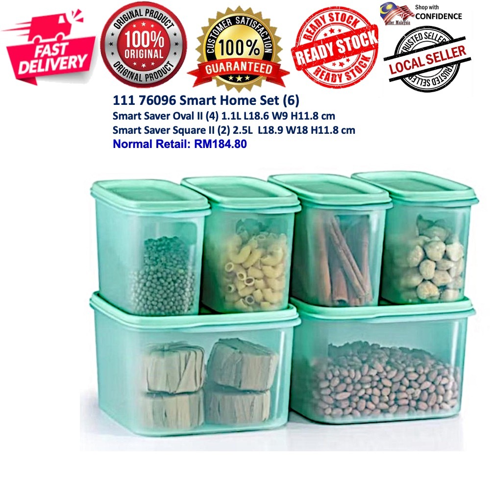 Tupperware Smart Home Set (6) 11176096 พี1 | Shopee Thailand