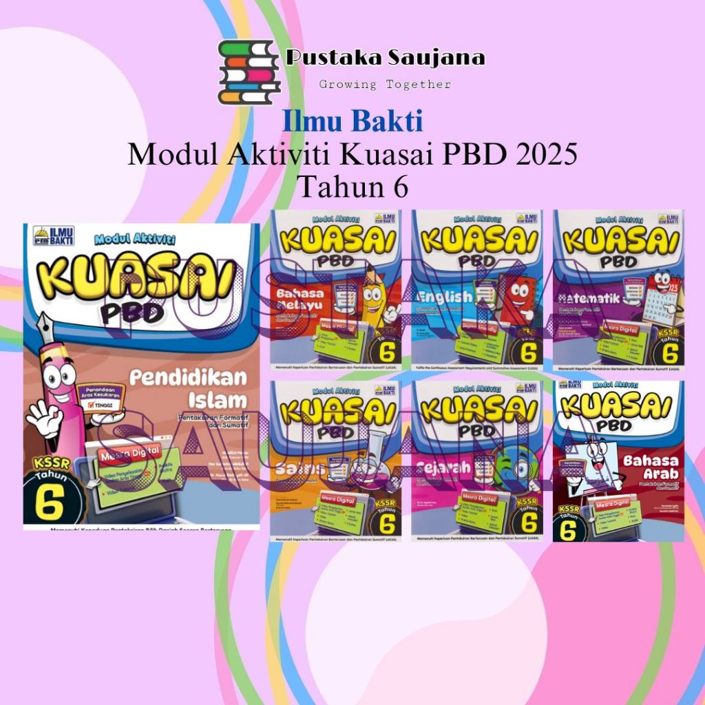 [Saujana] Bakti SCIENCE Mastery Activity Module PBD 2025 KSSR Revision ...