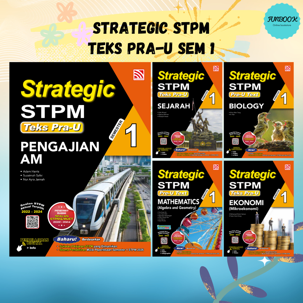 [FUNBOOK] กลยุทธ์ STPM Semester 1 หนังสืออ้างอิง PRE-UKS 2026 / STPM ...