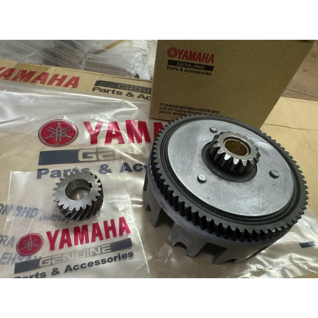 2JK-16150-00 Yamaha RXZ 135 ชุดคลัทช์ Mangkuk คลัทช์เกียร์หลักเกียร์ ...