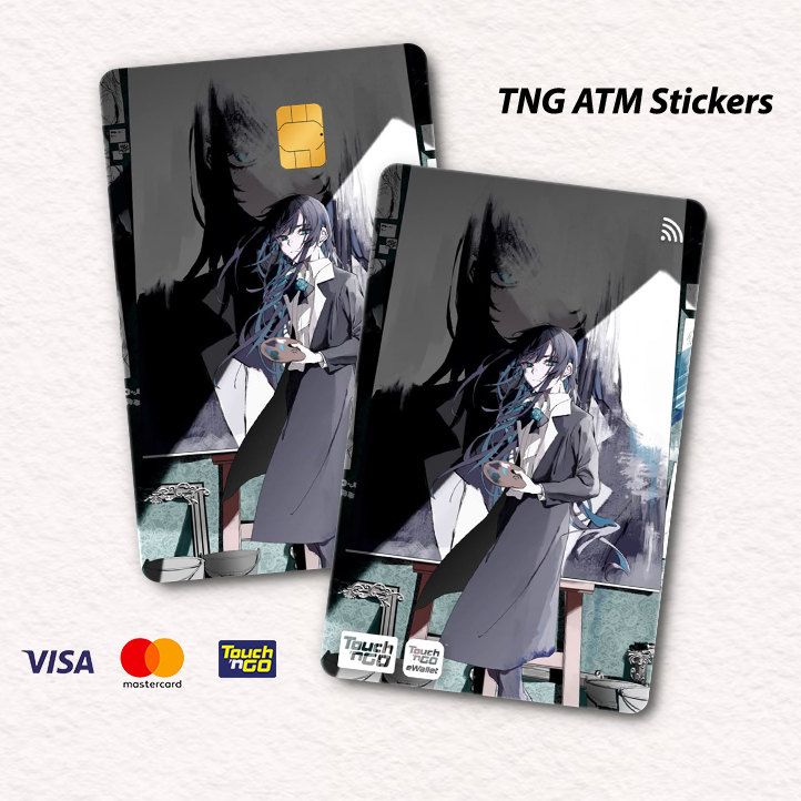 ADO TNG - TOUCH N GO STICKER CARD / ฝาครอบสติ๊กเกอร์ ATM ใหม่, การ์ด ...
