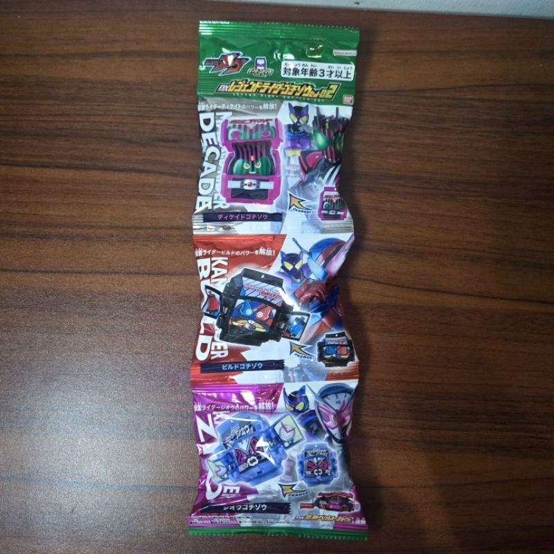 Dx Legend Rider Gochizo Set 02 Decade + Build + Zi-O Kamen Rider Gavv ...