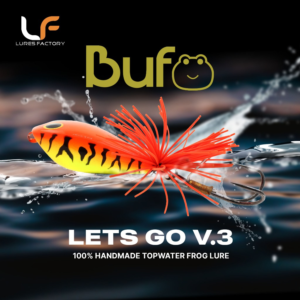 LURESFACTORY - BUFO LETS GO-(V.3)-HARUAN-HUJUK-RICANG-TOPWATER-HANDOW ...